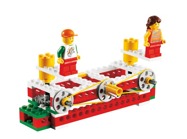 LEGO BASIC JEDNOSTAVNI MEHANIZMI, 204 elem.