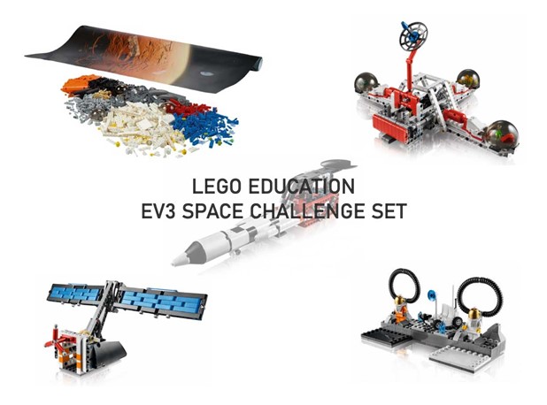 VELIKI KOMPLET ZA ROBOTIKU: LEGO EDUCATION EV3 SPACE CHALLENGE +  EV3 CORE SET