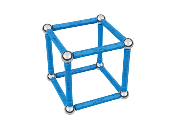 MAGNETNI KONSTRUKTOR GEOMETRIJA PLAVI, 48 elem.